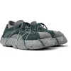 Camper Roku Chunky-sole Lace-up Sneakers In Green,blue,grey