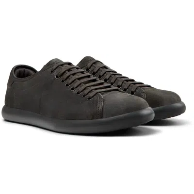Camper Sneakers Aus Wildleder In Grey