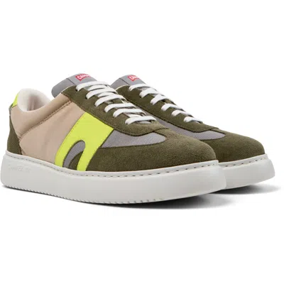 Camper Sneakers For Men In Grey,green,yellow