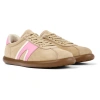 Camper Leather-panel Suede Trainers In Beige