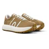 Camper Pelotas Athens Mesh Sneakers In Brown
