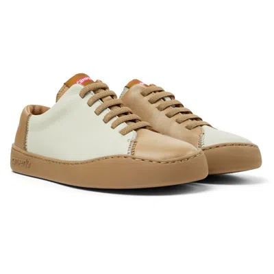 Camper Peu Touring Lace-up Sneakers In Brown,grey