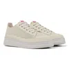 Camper Perforated Lace-up Sneakers In Neutral