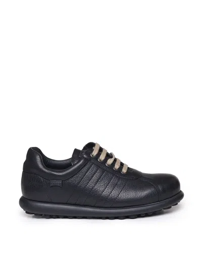Camper Sneakers In Leather In Black