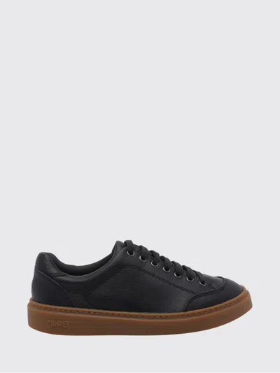Camper Twentyfive Leather Sneakers In Black
