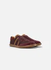 Camper Pelotas Soller Suede Sneakers In Burgundy