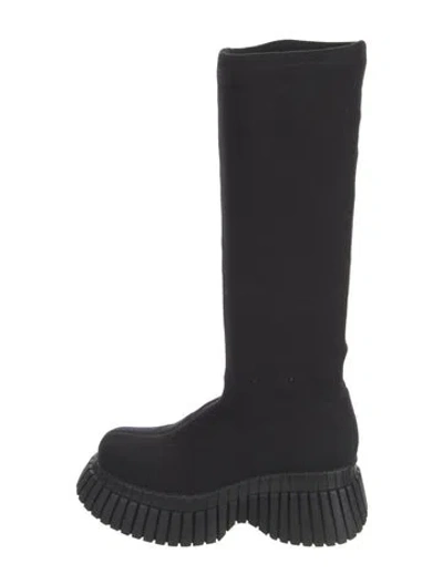 Pre-owned Camper Sock Boots In Black