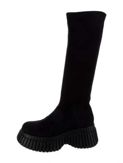 Pre-owned Camper Sock Boots In Black