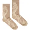 Camper Unisex Socks In Beige