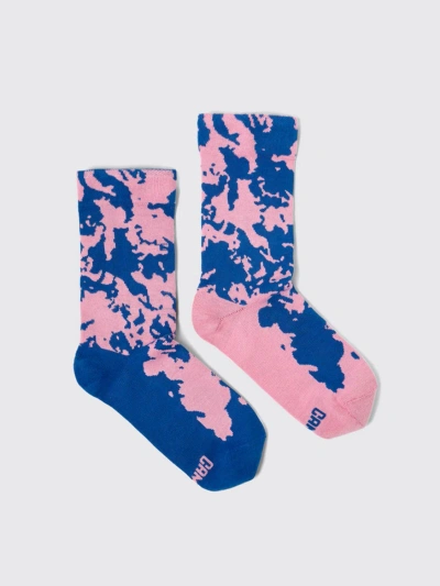 Camper Unisex Socks In Pink,blue