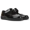 Camper Spiral Touch-strap Ballerinas In Black