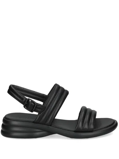 Camper Spiro 40mm Leather Sandals In Black