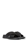 Camper Spiro Cross-strap Sandals In Black
