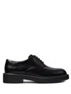 Camper Dean Leather Brogues In Nero