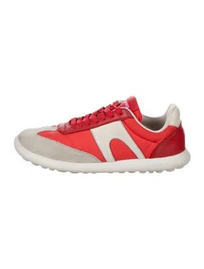 Pre-owned Camper Suede Athletic Sneakers In Red