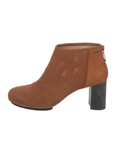 Pre-owned Camper Suede Boots In Brown