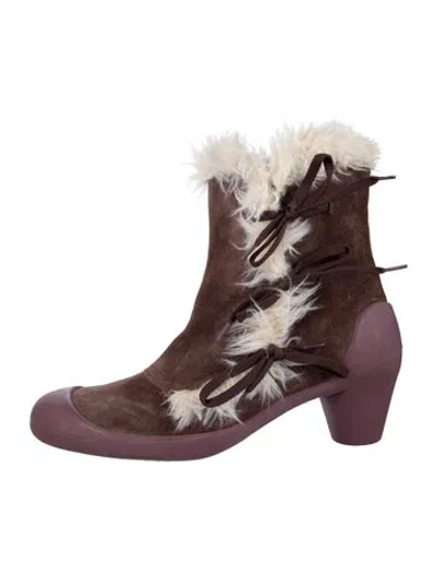Pre-owned Camper Suede Boots In Multicolor