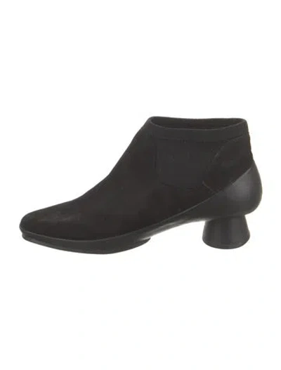 Pre-owned Camper Suede Chelsea Boots In Black