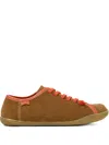 Camper Suede Lace-up Sneakers In Brown