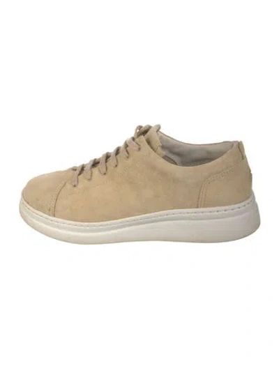 Pre-owned Camper Suede Sneakers In Yellow