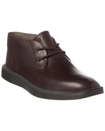 Camper Supersoft Zambia Leather Sneaker In Brown
