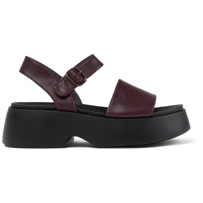 Camper Tasha In Burgundy