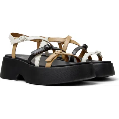 CAMPER CAMPER TASHA ANKLE STRAP PLATFORM SANDAL