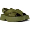 Camper Sandals For Women In Medium Green