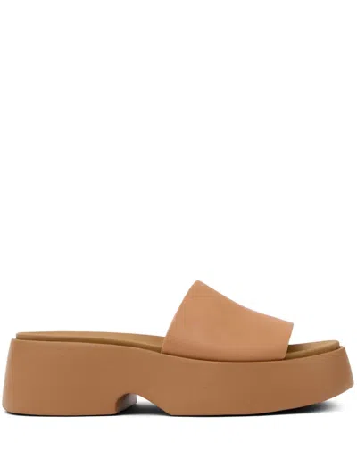 Camper Tasha Sandals In Beige