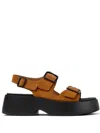 Camper Tasha Sandals In Brown