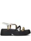 Camper Tasha Sandals In Black