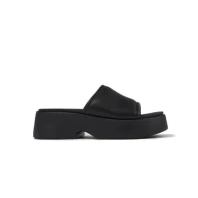 Camper Tasha Slide Sandal In Black