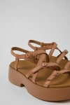 Camper Flache Sandalen  Damen Farbe Nude In Beige