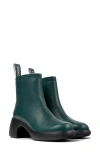 Camper Thelma Ii Leather Bootie In Dark Green, Women's At Urban Outfitters In Dark Green
