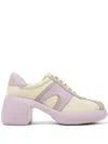Camper Thelma Platform Mid-heel Trainers In Neutrals