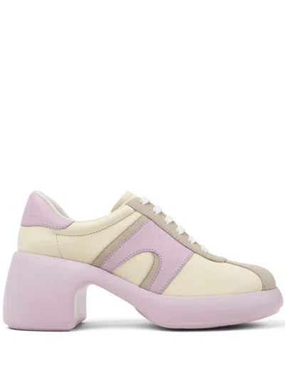 Camper Thelma Platform Mid-heel Trainers In White