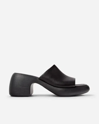 Camper Thelma Platform Slide Sandal In Black