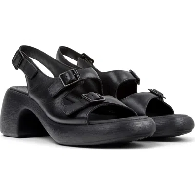 Camper Thelma Slingback Sandal In Black