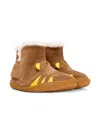 Camper Tiger-face Fur-lined Boots In Multi