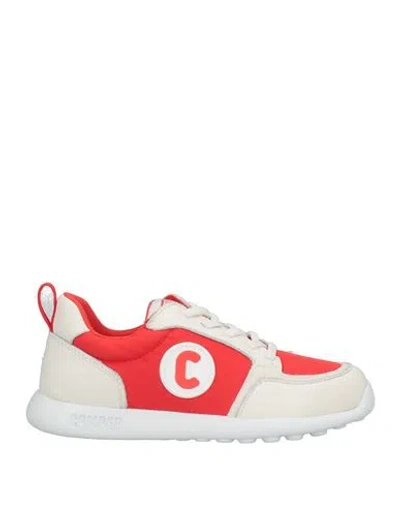Camper Babies'  Toddler Boy Sneakers Red Size 10c Textile Fibers, Leather
