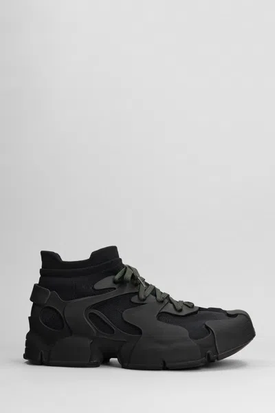 Camper Tossu Sneakers In Black Synthetic Fibers