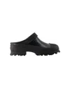 Camper Traktori Slides -  - Leather - Black In Black