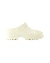 Camper Traktori Slides -  - Leather - White In White