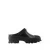 Camper Traktori Slides -  - Leather - Black In Black