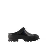 Camper Traktori Slides -  - Leather - Black In Black