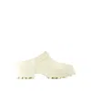 CAMPER CAMPER TRAKTORI SLIDES - LEATHER - WHITE