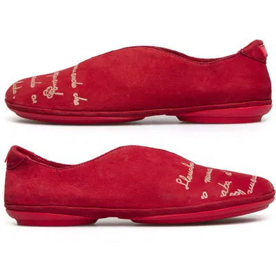 Camper Twins In Red