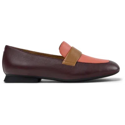 Camper Twins In Burgundy