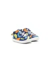 Camper Twins Abstract-print Sneakers In Blue