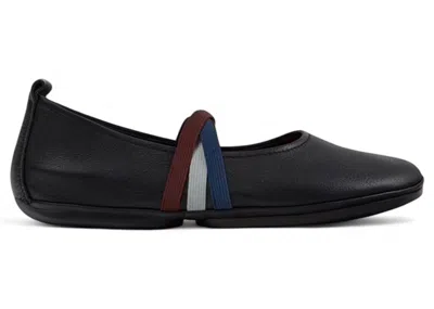 Pre-owned Camper Twins Ballerina Flat (women's) Sneakers In Black